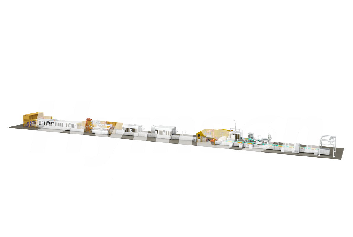 高效穩定的方形儲能電池模組PACK生產線